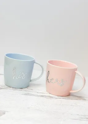 His & Hers Coffee Mug Set