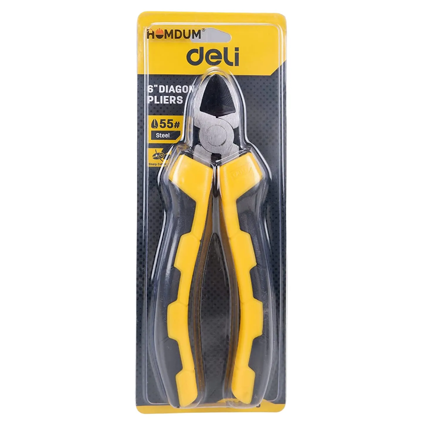 Homdum 6inch Diagonal cutting plier Deli nipper Wire Stripping side cutter size 150mm