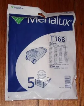 Hoover Compact Series Vacuum Cleaner Bags. - Part # T16B