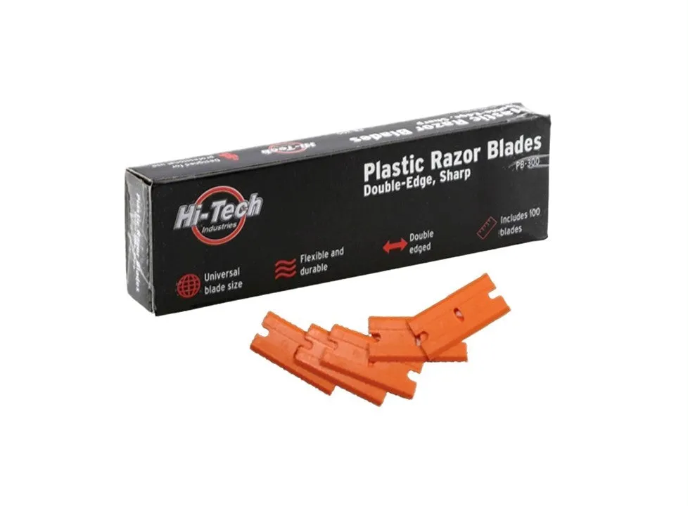 HTI Plastic Double Edge Razor Blades