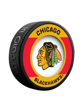 Inglasco NHL Chicago Blackhawks Retro Puck