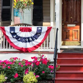 Jetlifee American Flag Bunting Fans