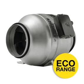 Jetline EcoWatt  in-Line Duct Mounted Fan in 6 Sizes