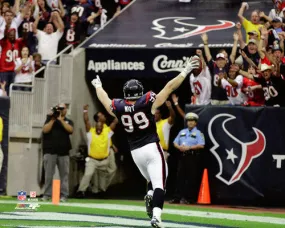 J.J. Watt "Playoff Hero" (2012) Houston Texans Premium Poster Print - Photofile 16x20