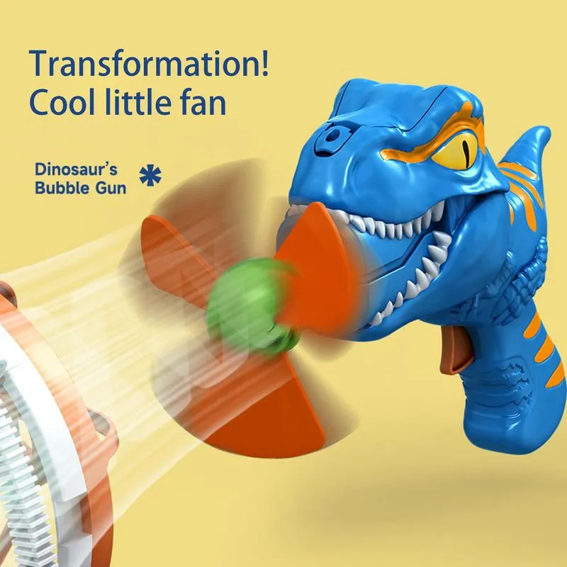 Kids Dinosaur Bubble Maker Machine