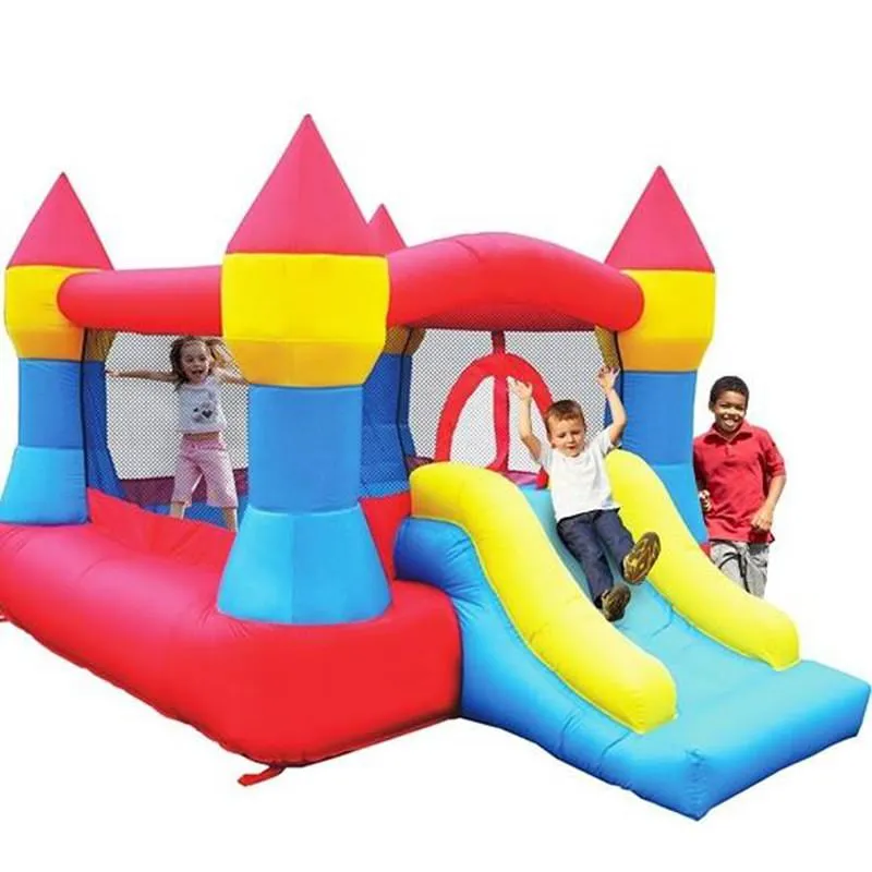 KidWise Castle Bounce And Slide Bounce House