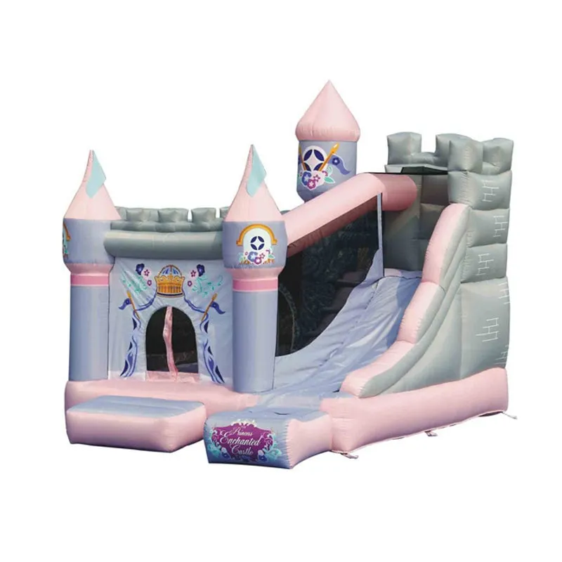 KidWise Princess Enchanted Castle With Slide Bounce House