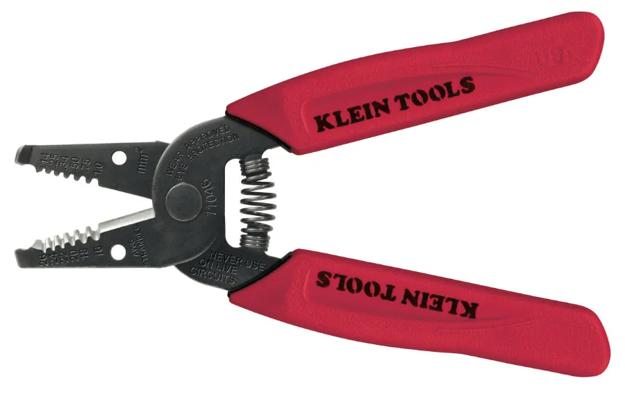 Klein Tools 11046 T-Type Wire Stripper/Cutter, 6-1/4"