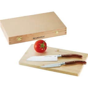 Laguiole Cutting Board Set 1250 Brown