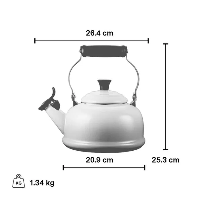 Le Creuset 1.6L Classic Whistling Kettle - Camomille