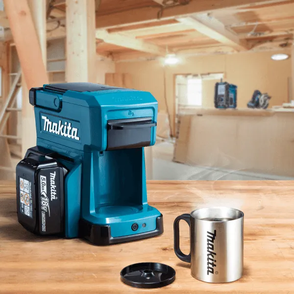 Makita DCM501Z 12V / 18V Cordless Coffee Maker (LXT-CXT) [Bare]