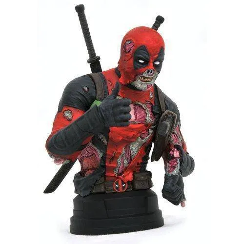 Marvel Deadpool Zombie 1:6 Scale Mini-Bust - SDCC 2020 PX Exclusive