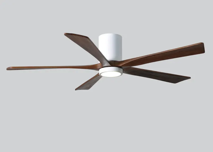 Matthews Fan Irene-5HLK 60" Flushmount Ceiling Fan with LED Light