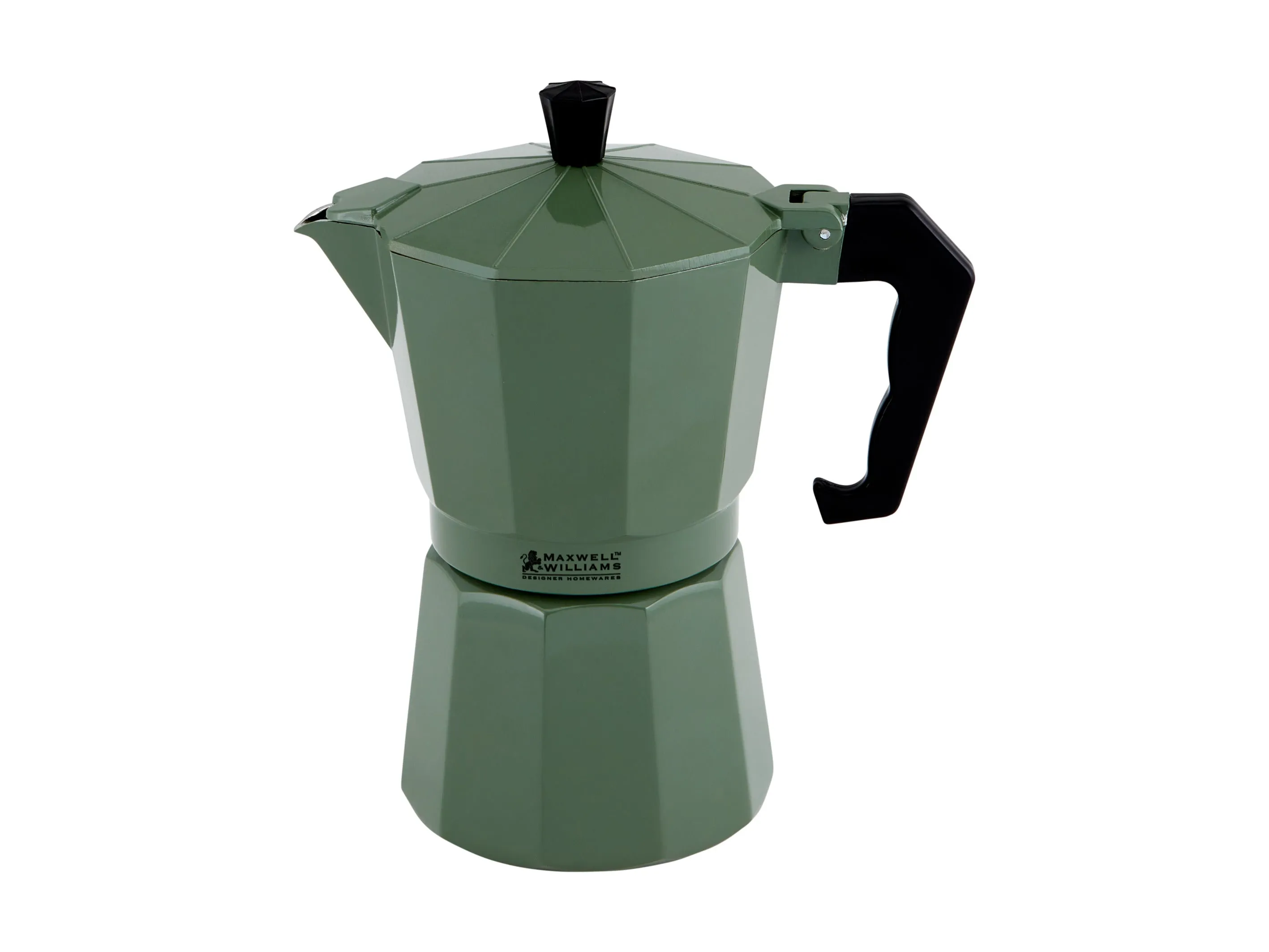 Maxwell & Williams Blend Traditional Stovetop Espresso Maker 6cup - Sage