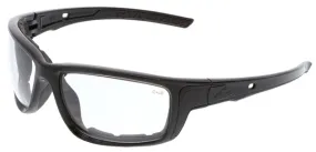 MCR Safety Swagger SR5 Charcoal Frame, Clear UV-AF