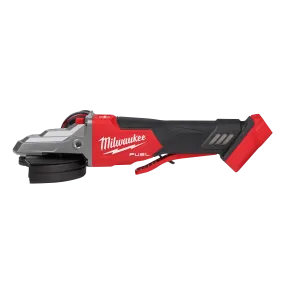 Milwaukee 2886-20 M18 FUEL™ 5" Flathead Braking Grinder, Paddle Switch No-Lock (Tool Only)