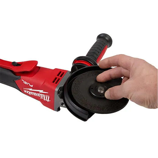 Milwaukee 2886-20 M18 FUEL™ 5" Flathead Braking Grinder, Paddle Switch No-Lock (Tool Only)