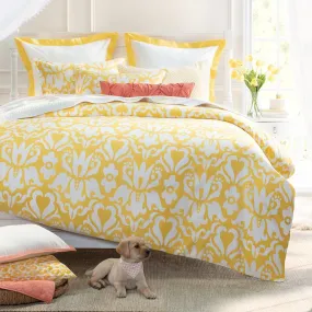 Montgomery Yellow Duvet Cover