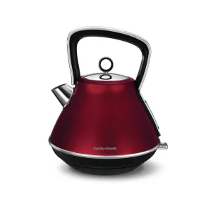 Morphy Richards Evoke Retro Electric Kettle 1.5 L Red 2200 W