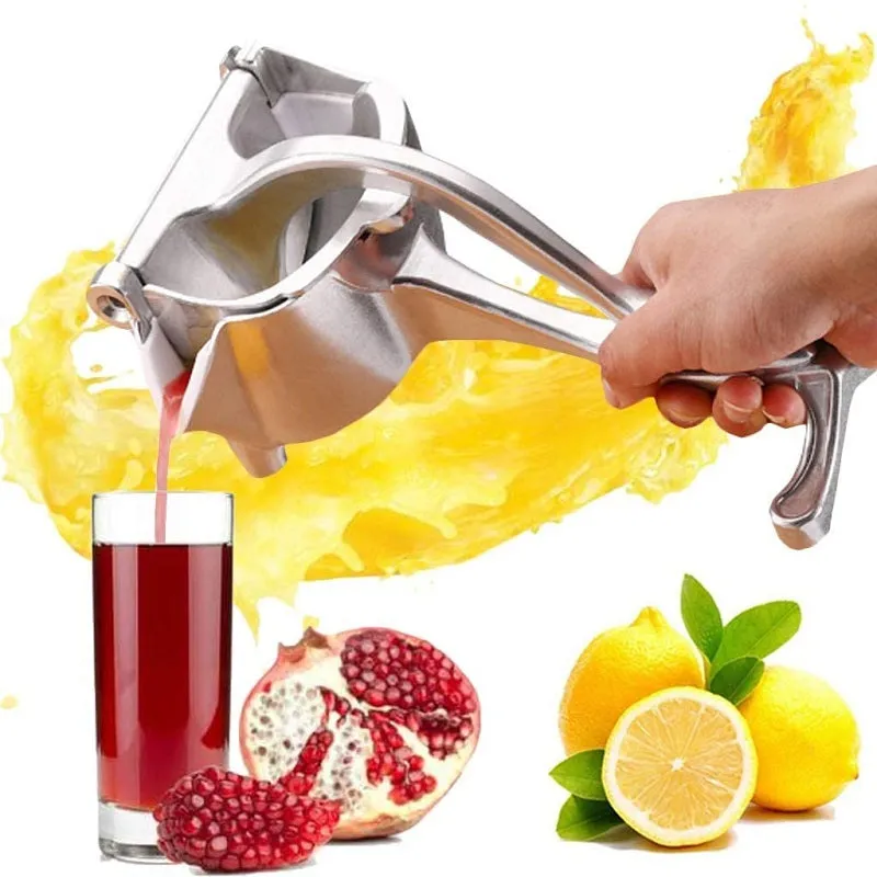 Multi-Function Hand Press Juicer Stainless Steel