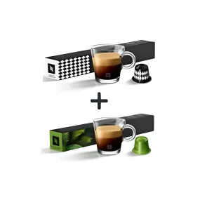 Nespresso Paris Espresso 10 pods   Nespresso Rio de Janeiro Espresso 10 pods (Combo Pack)