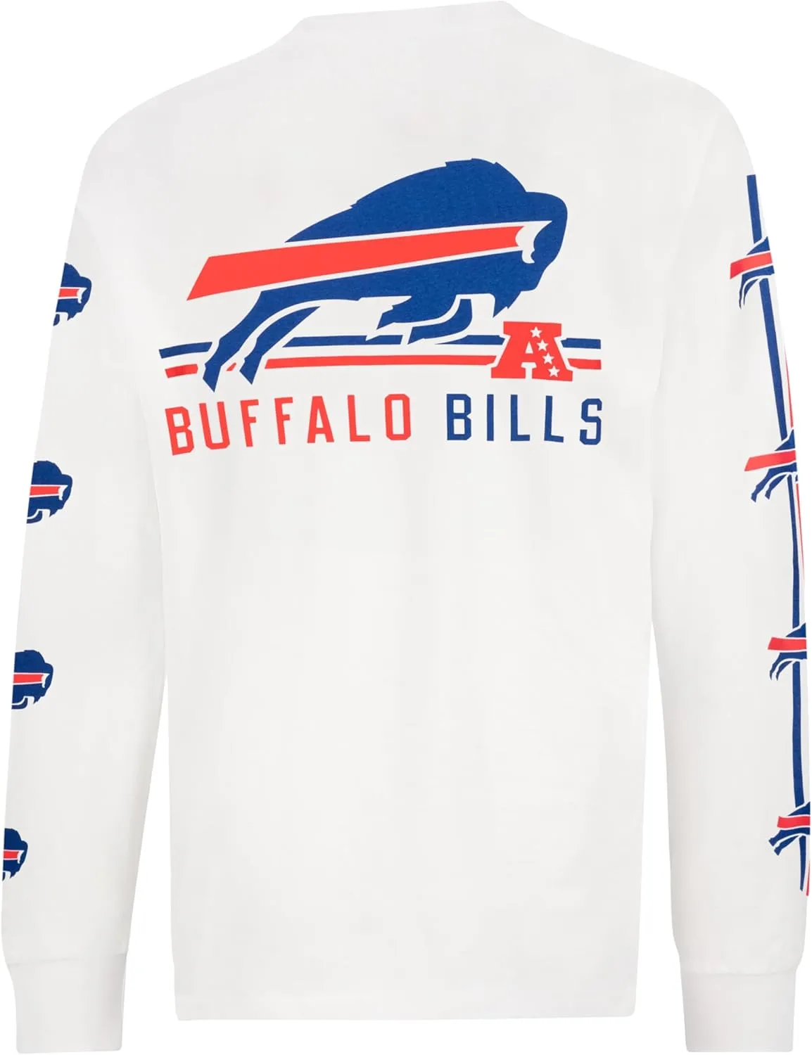 NFL Official Adults Super Soft Supreme Long Sleeve T-Shirt - Unisex|Buffalo Bills