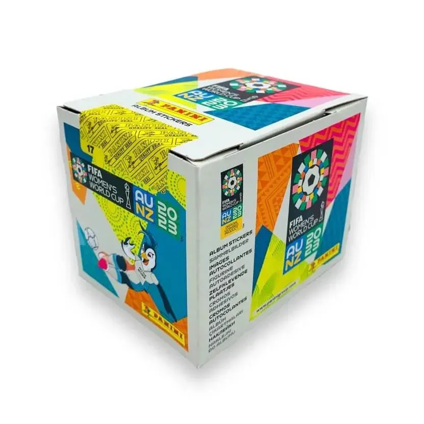 Panini FIFA Women's World Cup Australia and New Zealand 2023 Sticker Box (50 Packs)