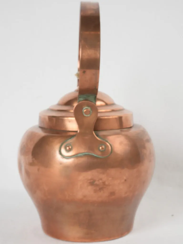 Petit 19th-century French copper kettle - 2 liter