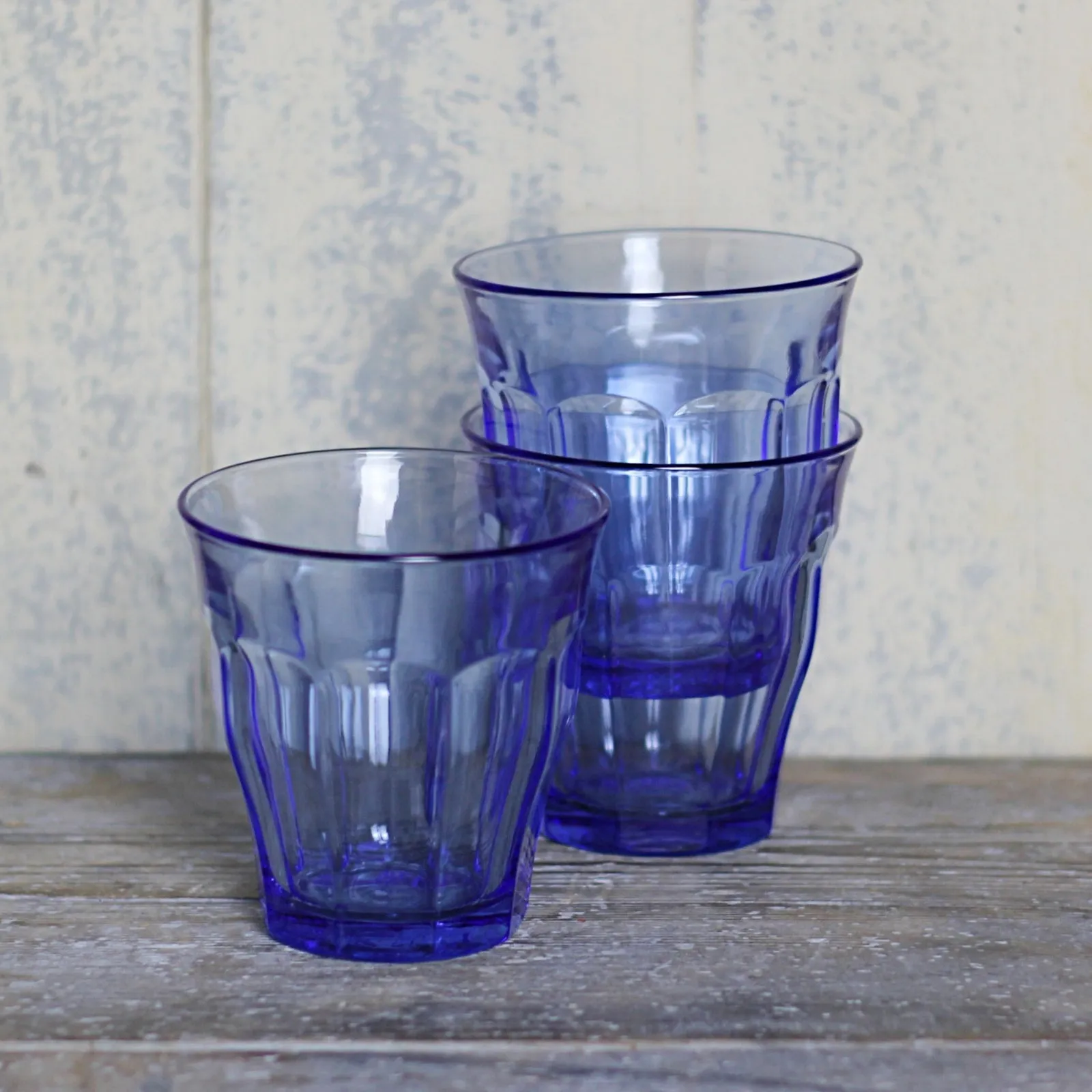 Picardie glass - Marine Blue