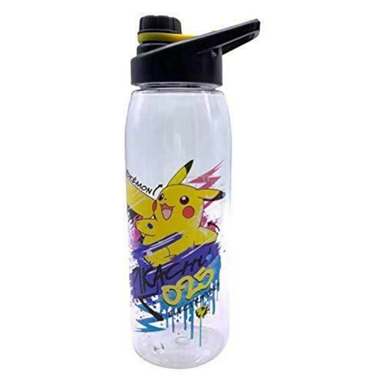 Pokemon - 28oz Pikachu Skate Graffiti Water Bottle