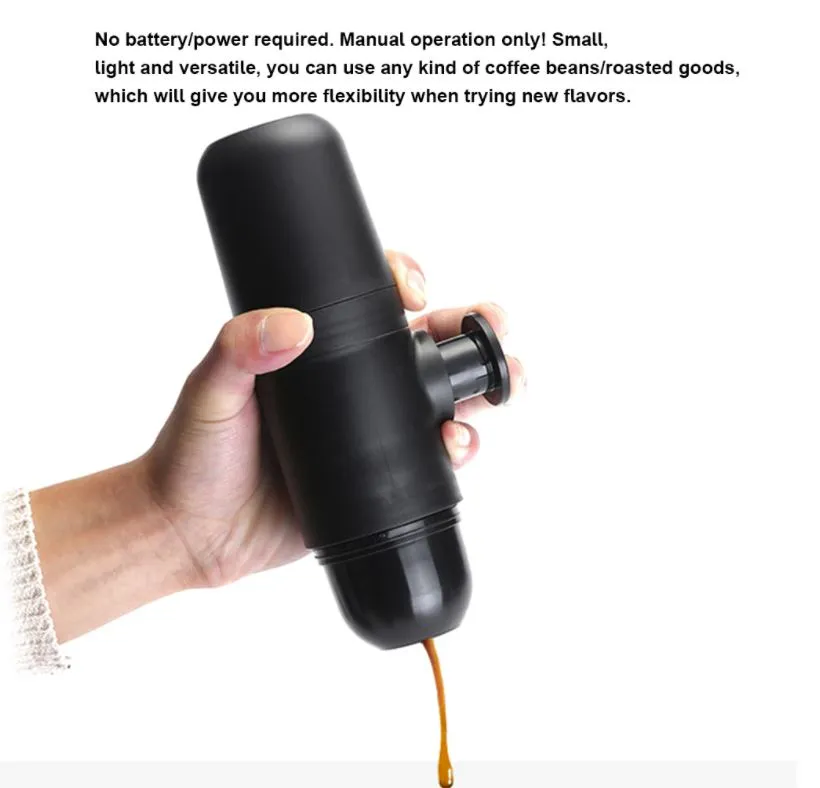 Portable Hand-Pressed Espresso Coffee Machine Coffee Maker