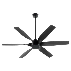 Quorum Kimbo 55606-59 Patio Fan - Matte Black