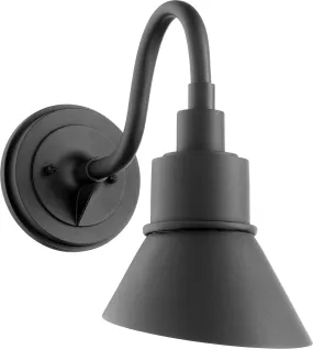 Quorum Torrey 730-69 Wall Mount Farmhouse Barn Light Transitional - Textured Black