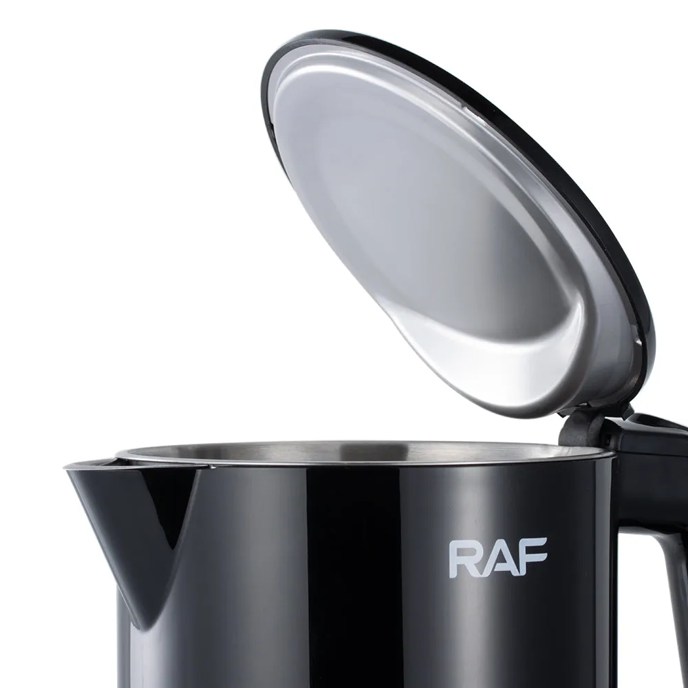 RAF Electric Kettle 1.7L Capacity | 2200W | Bpa Free interior | Led Lamp | Auto Off