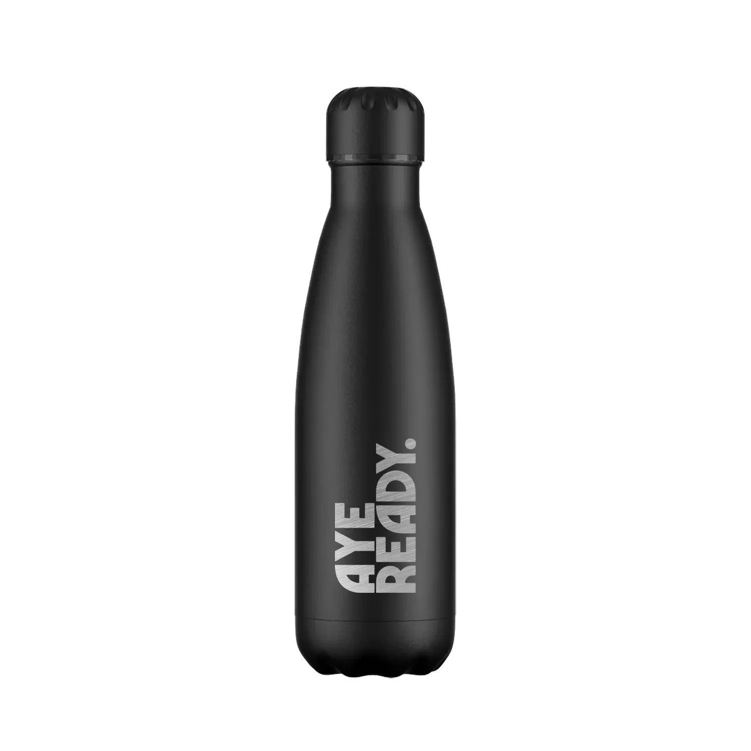 Rangers Engraved Water Bottle - Black