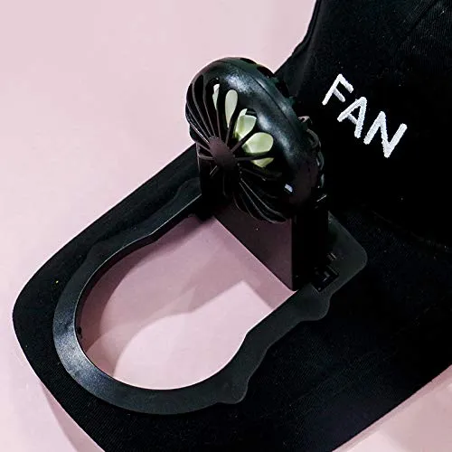 Rechargeable Fan in Cap Sun Hats Rechargeable Battery Outdoor Travel Baseball Cap Summer Cooling USB Charging Fan Cap