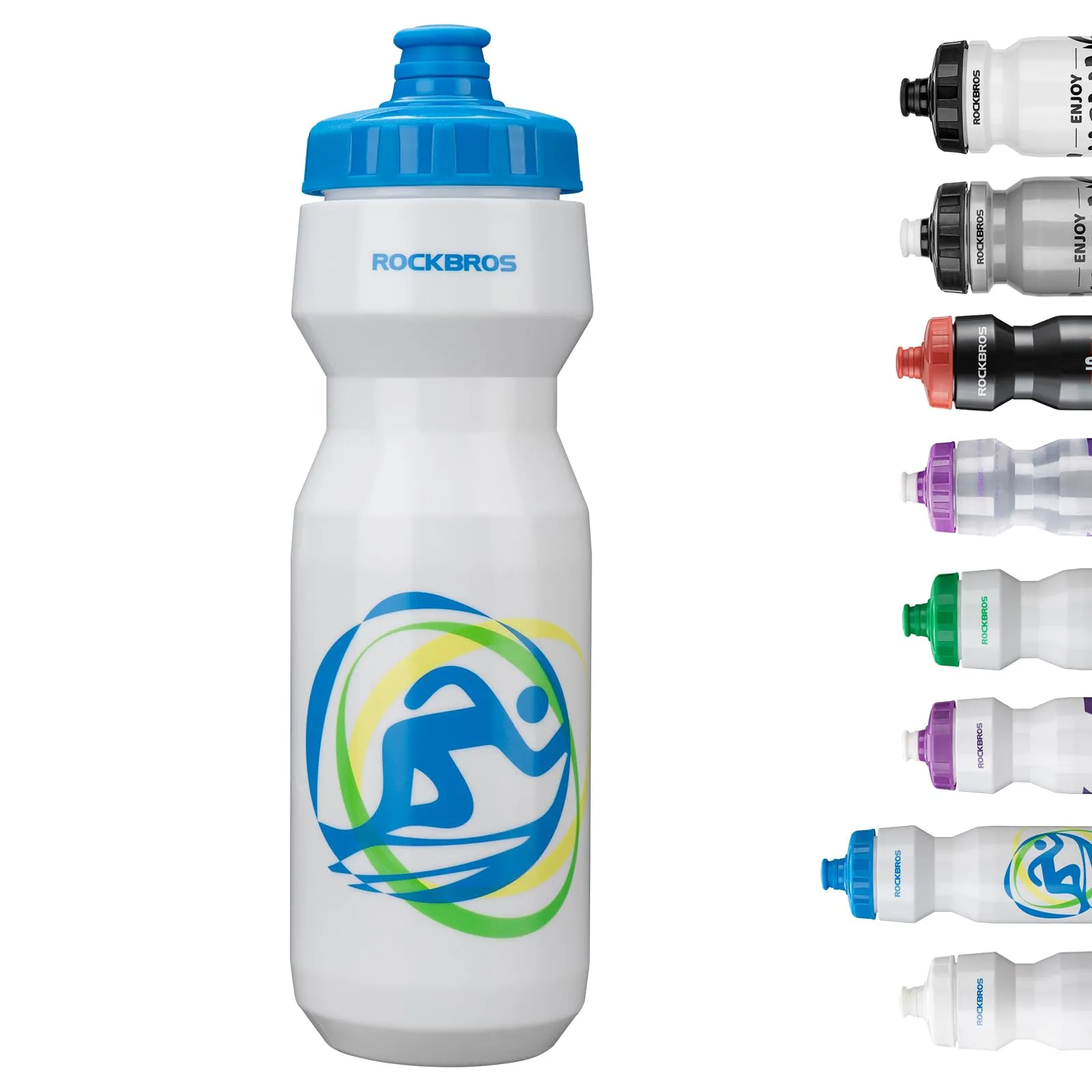 ROCKBROS Cycling Water Bottle, 20-25oz Cycling Bottle, BPA-Free