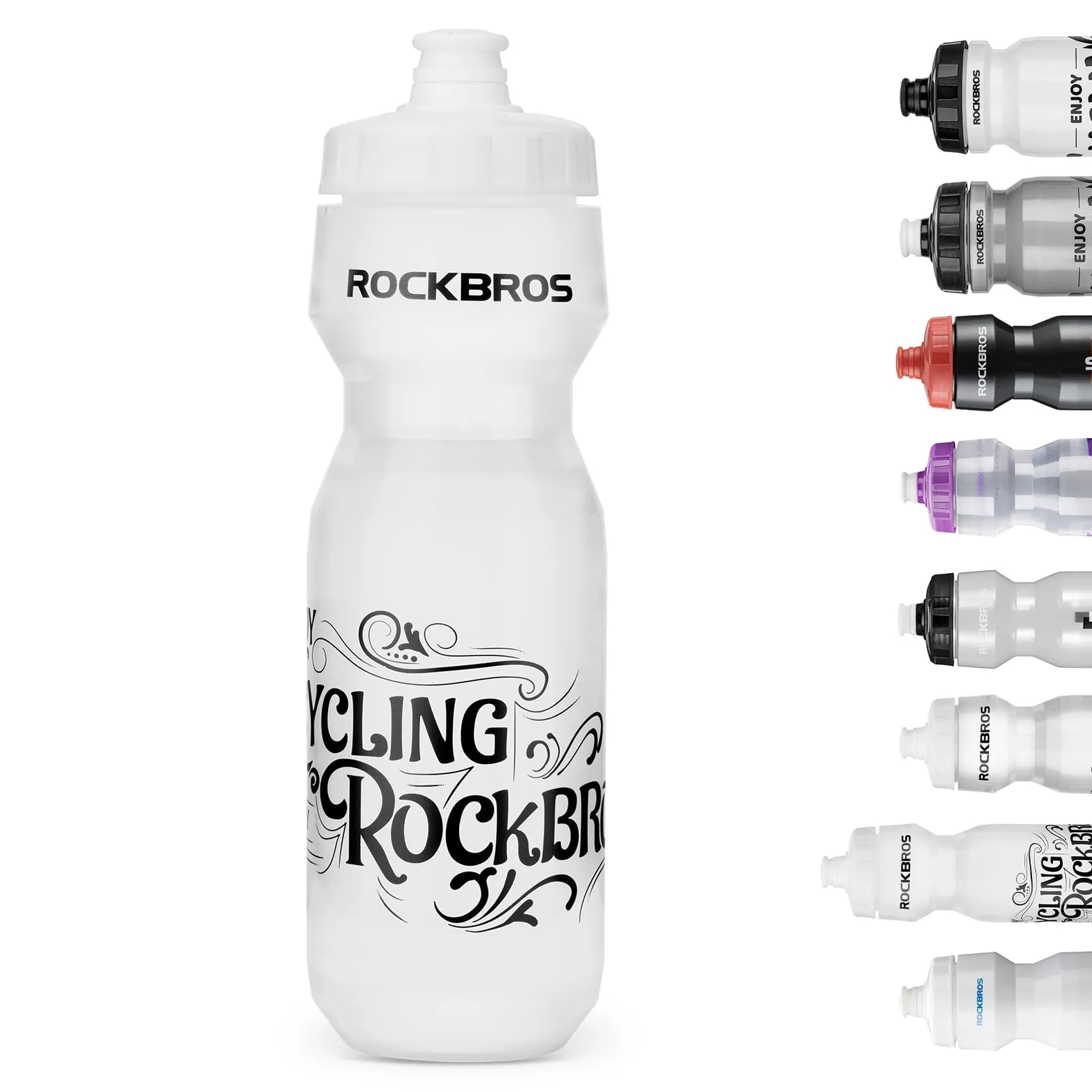 ROCKBROS Cycling Water Bottle, 20-25oz Cycling Bottle, BPA-Free