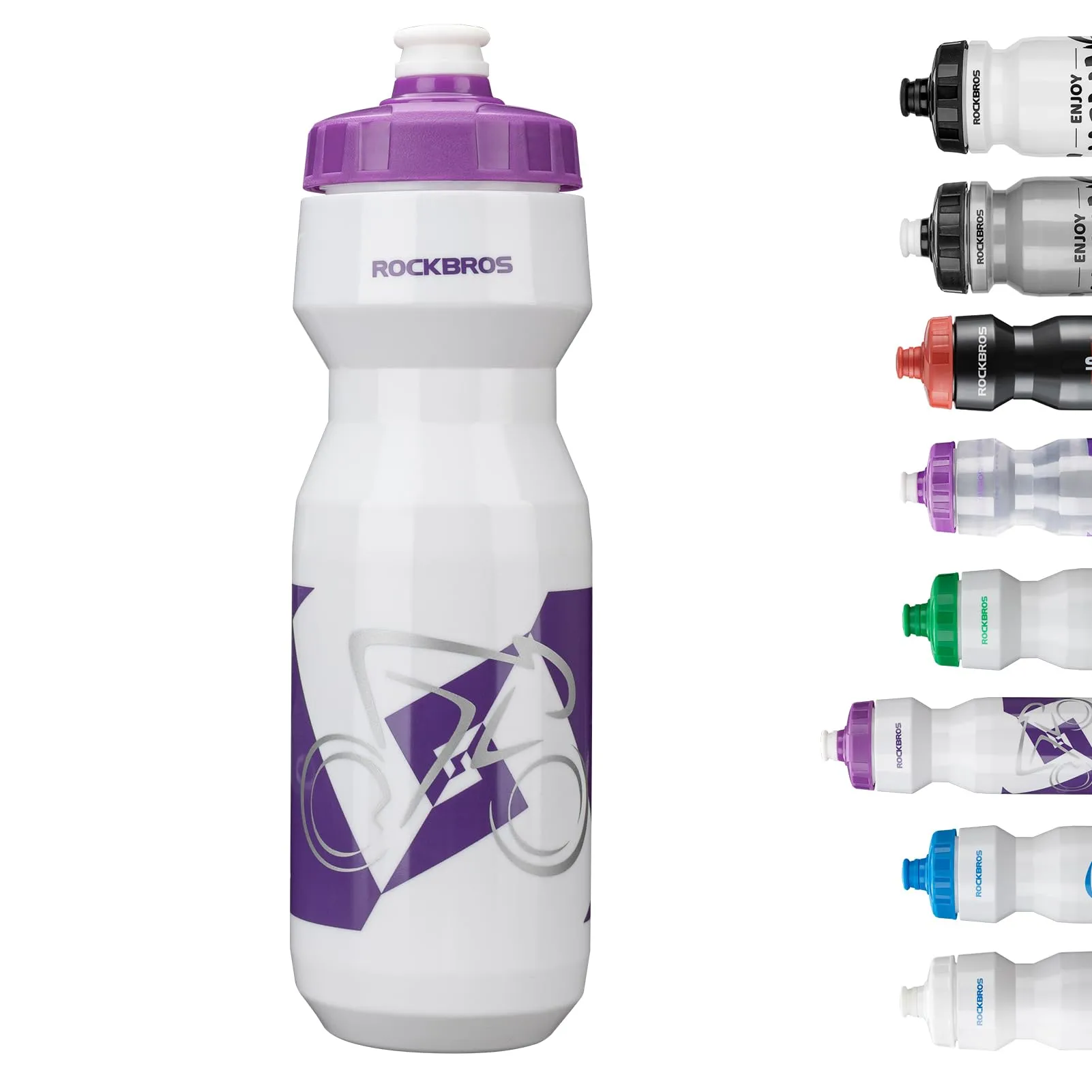 ROCKBROS Cycling Water Bottle, 20-25oz Cycling Bottle, BPA-Free