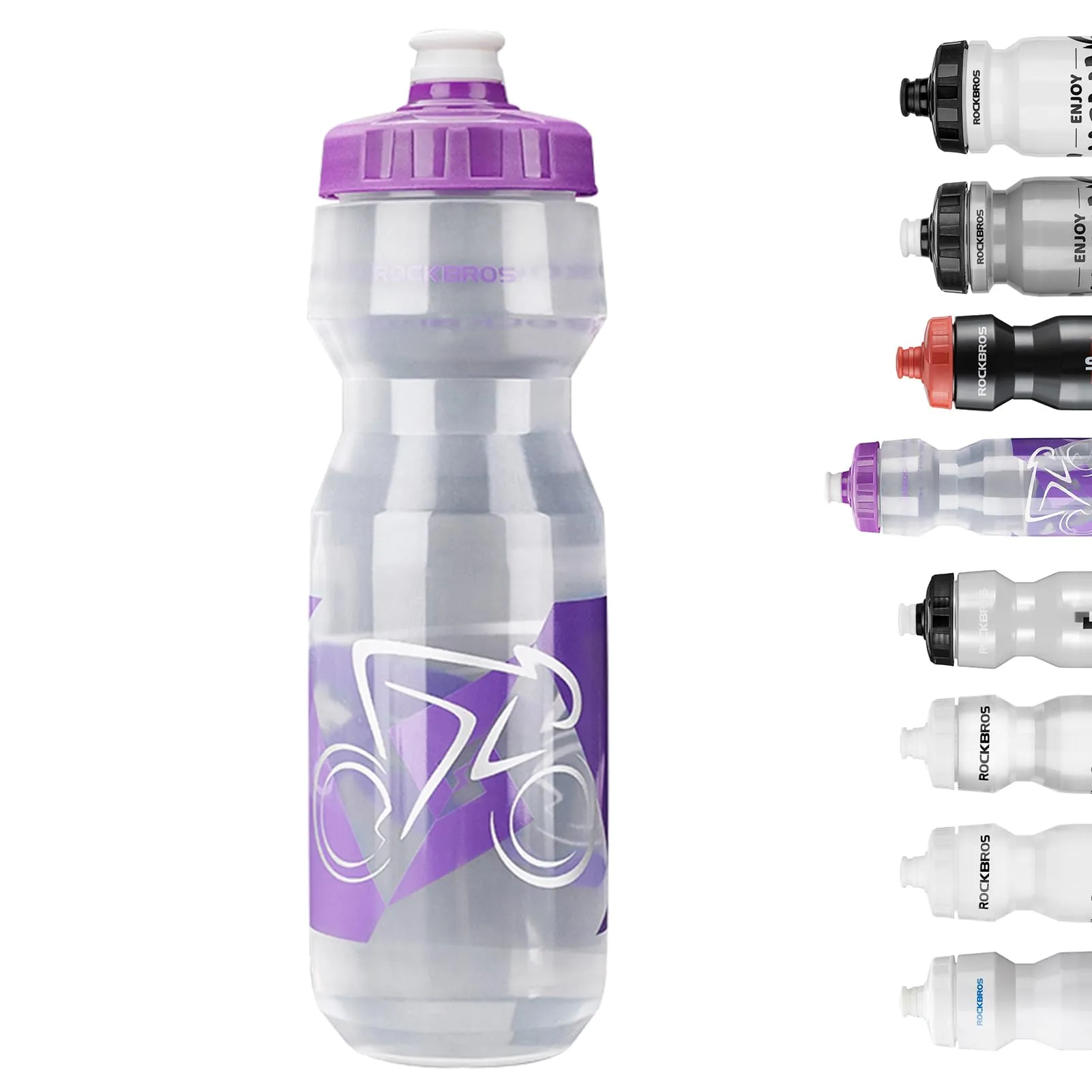 ROCKBROS Cycling Water Bottle, 20-25oz Cycling Bottle, BPA-Free