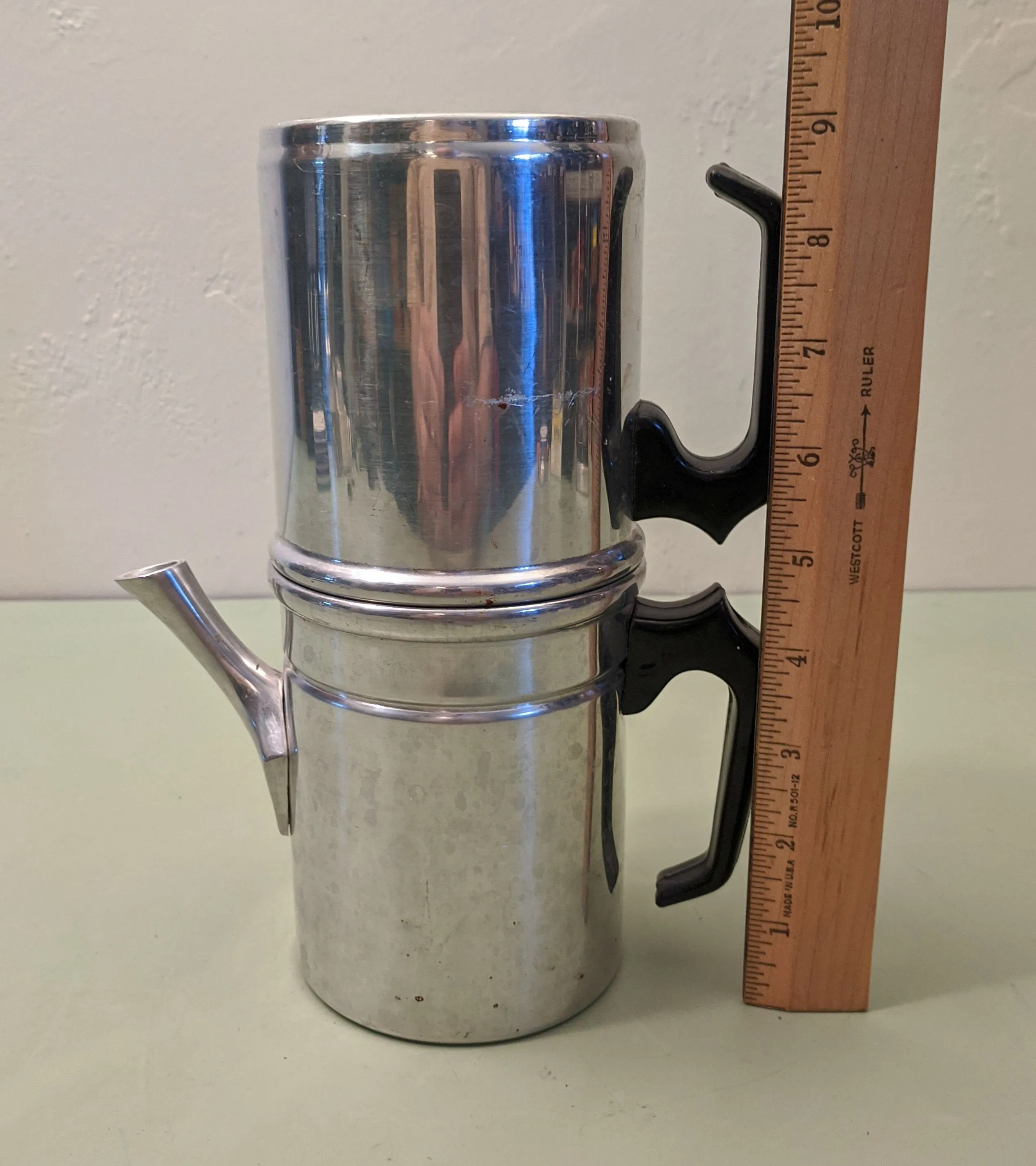 Romanelli Stove Top Drip-O-Lator Coffee Pot from the 60s F*S