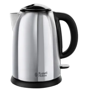 Russell Hobbs Victory Electric Kettle 1.7 L 2400 W Black, Stainless Steel