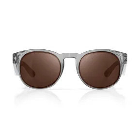 Safestyle Cruisers Graphite Frame Brown Polarised Lens  (CRGBRP100)