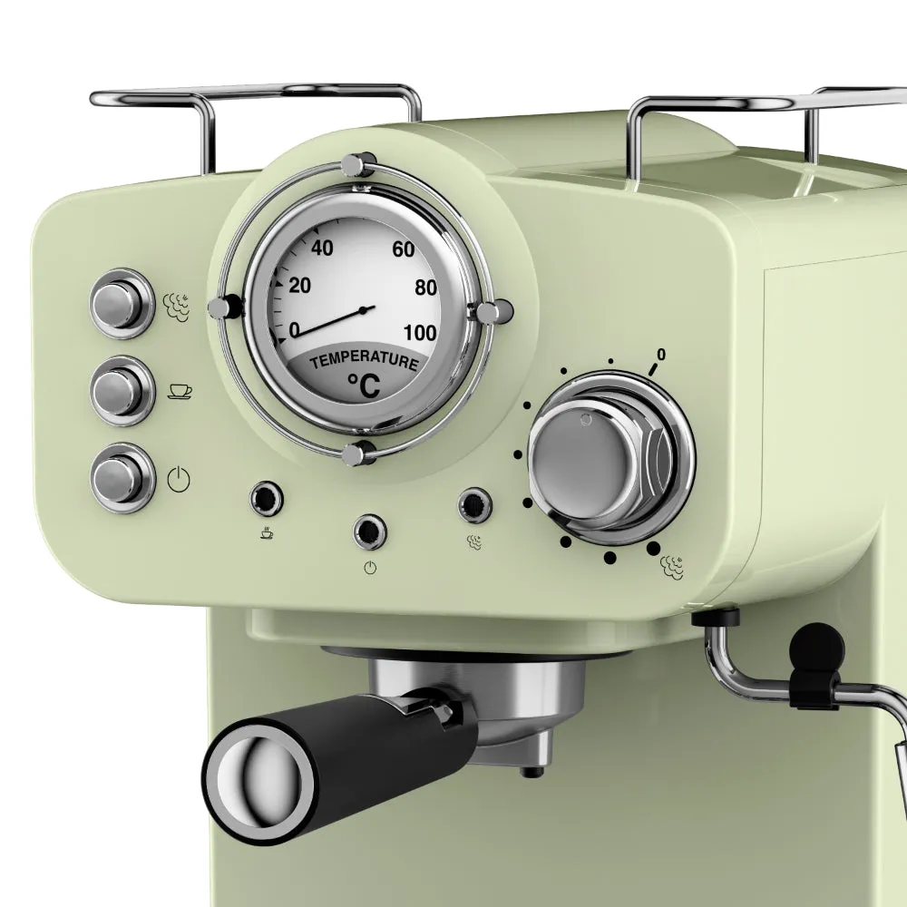 Swan Pump Espresso Coffee Machine  - Green