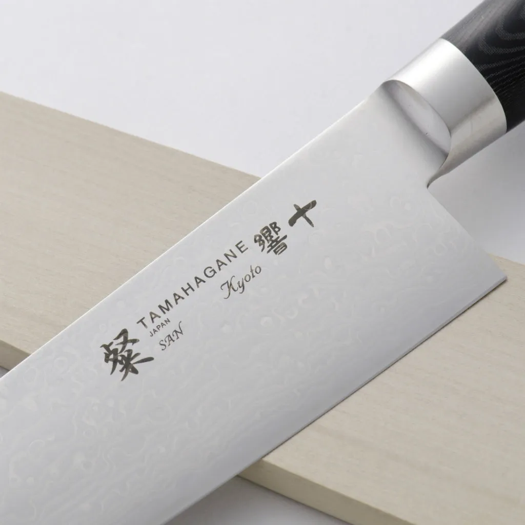 TAMAHAGANE SAN KYOTO CHEF KNIFE WITH SHEATH