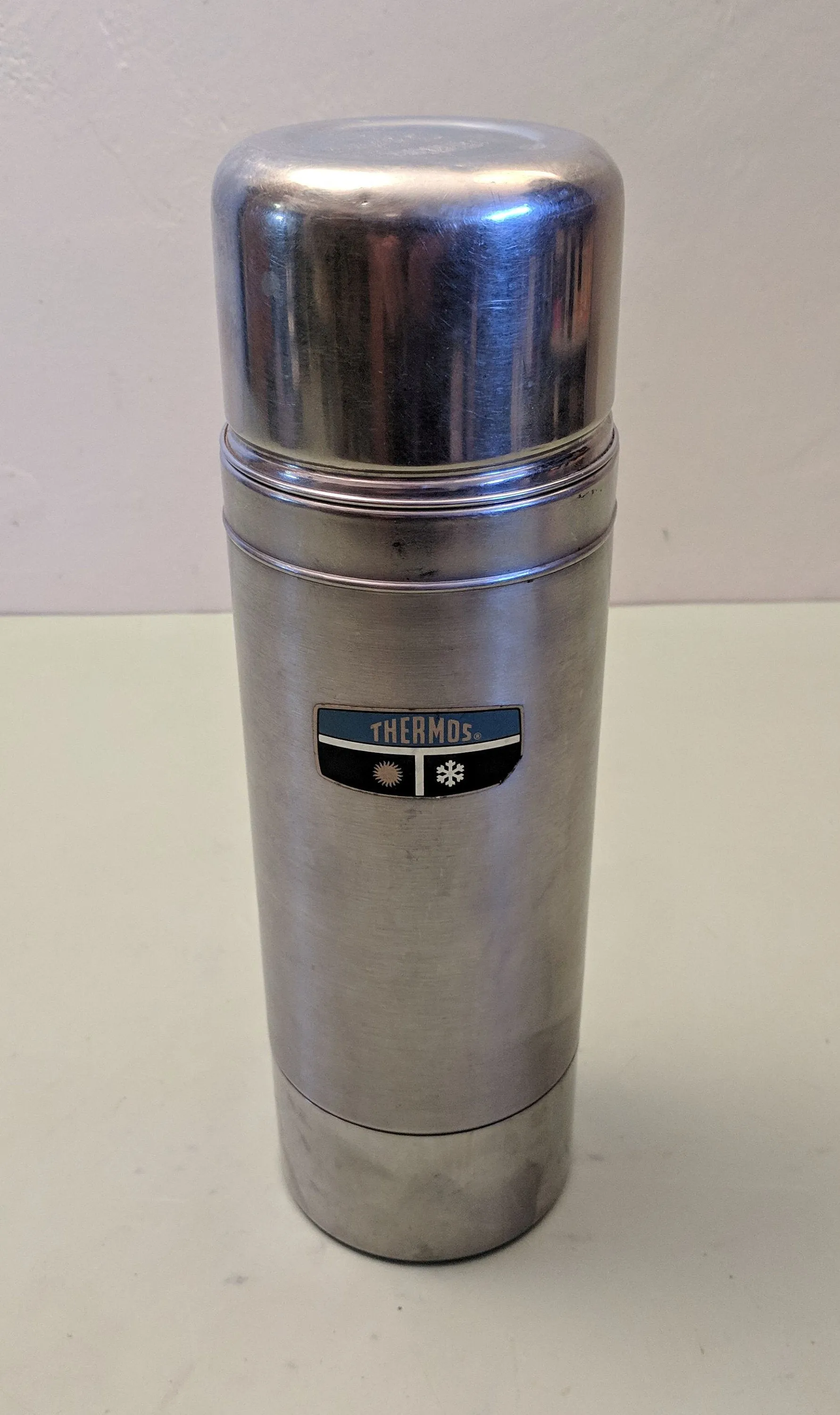 Thermos King Seeley Stainless Steel 2464H Quart Jug USA F*S