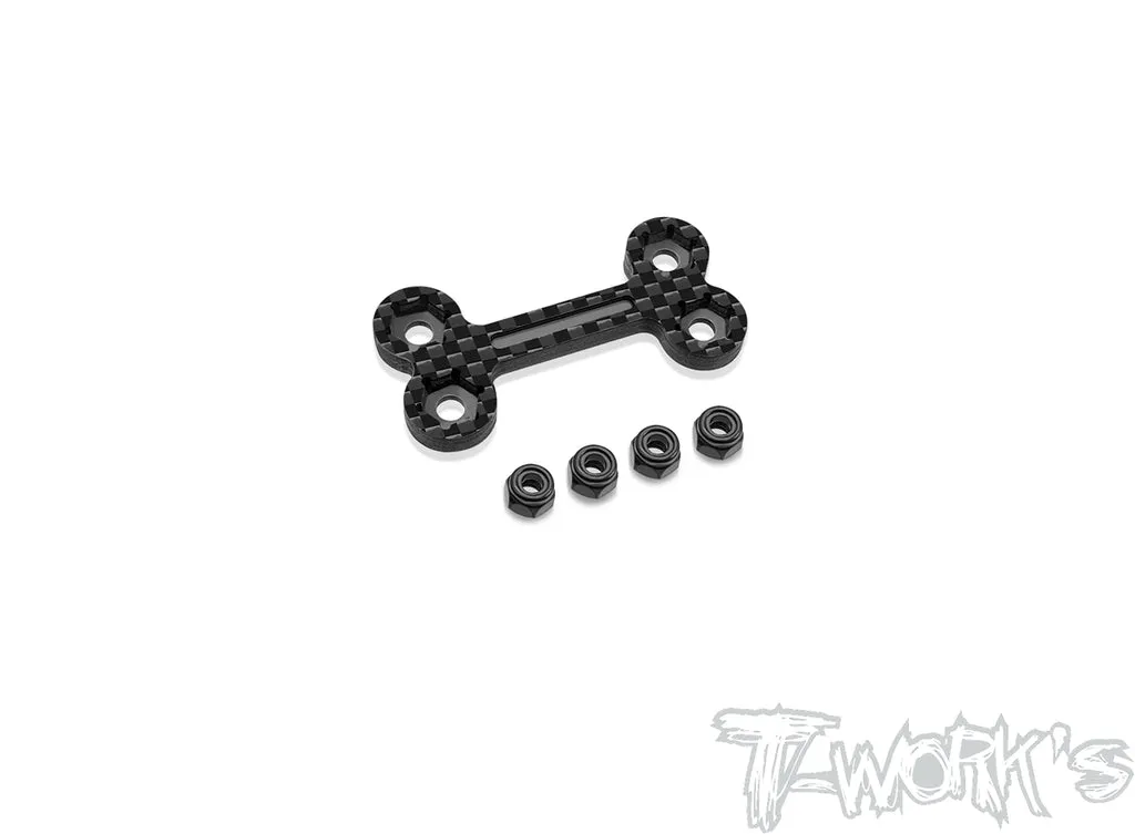 TO-328-A Graphite Wing Mount One Piece Adapter ( For Team Associated RC8 B4 )