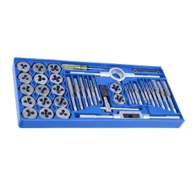 Tork Craft | Tap & Die Set in Plastic Case 39Pc