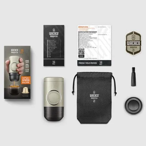 Wacaco Minipresso NS2 | Portable capsule Espresso Maker