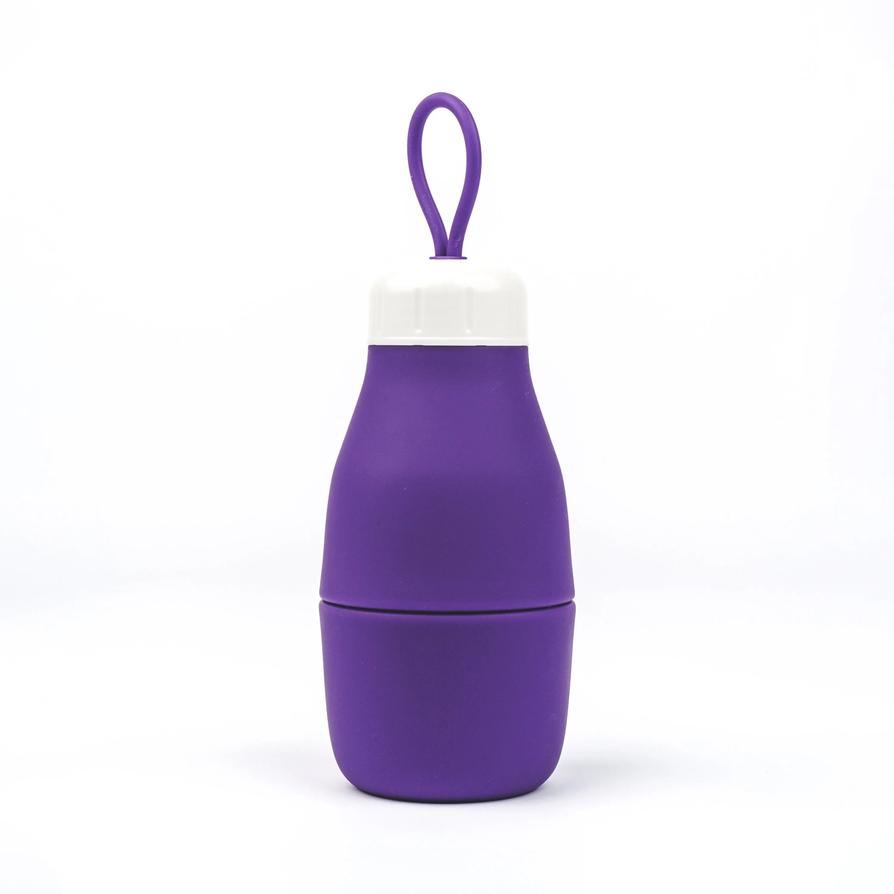 Whippy Collapsible Silicone Bottle 520ml - Royal Mess Purple